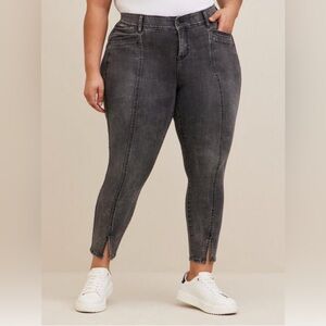 Torrid Stylish Gray Denim Pants